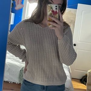 Beige Sweater